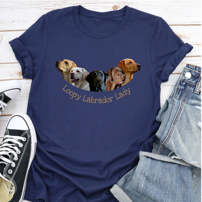 Labrador Dog Lover Tshirt Dog Mum Gift Labrador Lover Tshirt