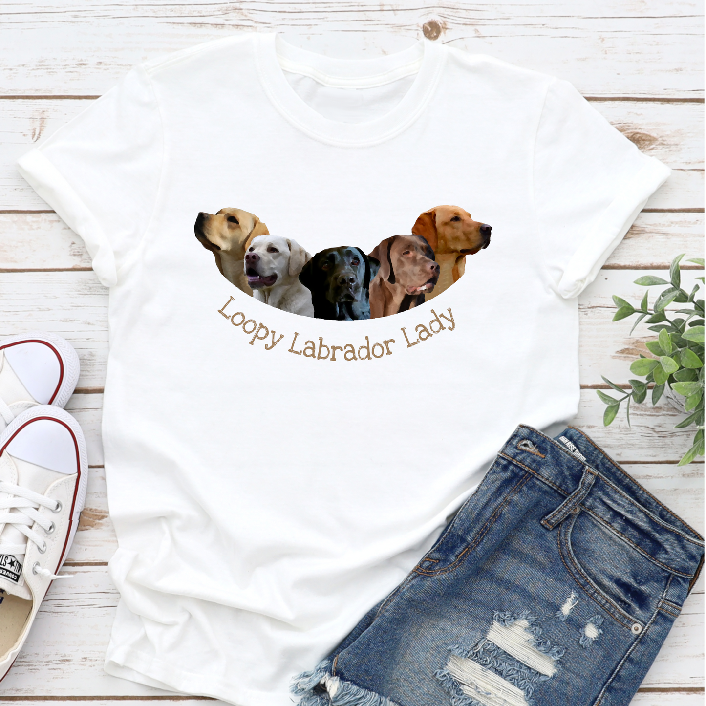 Labrador Dog Lover Tshirt Dog Mum Gift Labrador Lover Tshirt