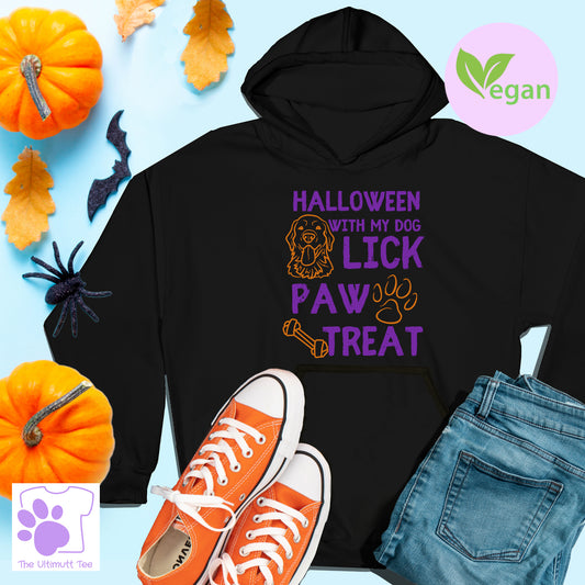 Trick Or Treat Dog Halloween Costume Dog Lover Hoodie 