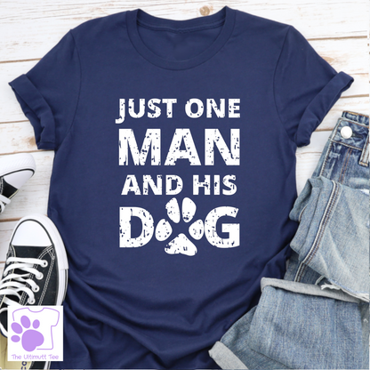 Dog Dad Tshirt Retro Paw Print Dog Lover T shirt Vintage Look Dog Owner Gift