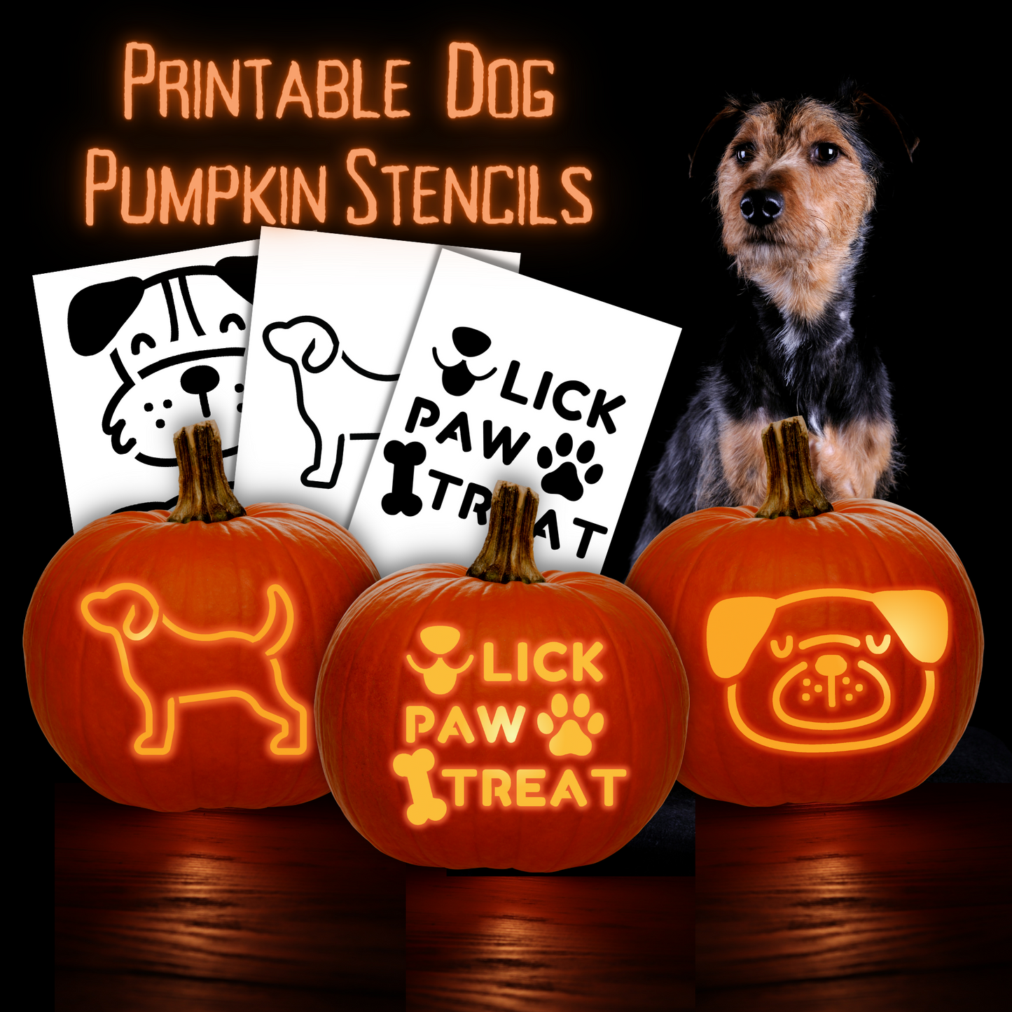 Pumpkin Carving Template Printable Dog Designs Pumpkin Face Stencil Te – The Ultimutt Tee pumpkin-carving-template-printable-dog-designs-pumpkin-face-stencil-te-the-ultimutt-tee