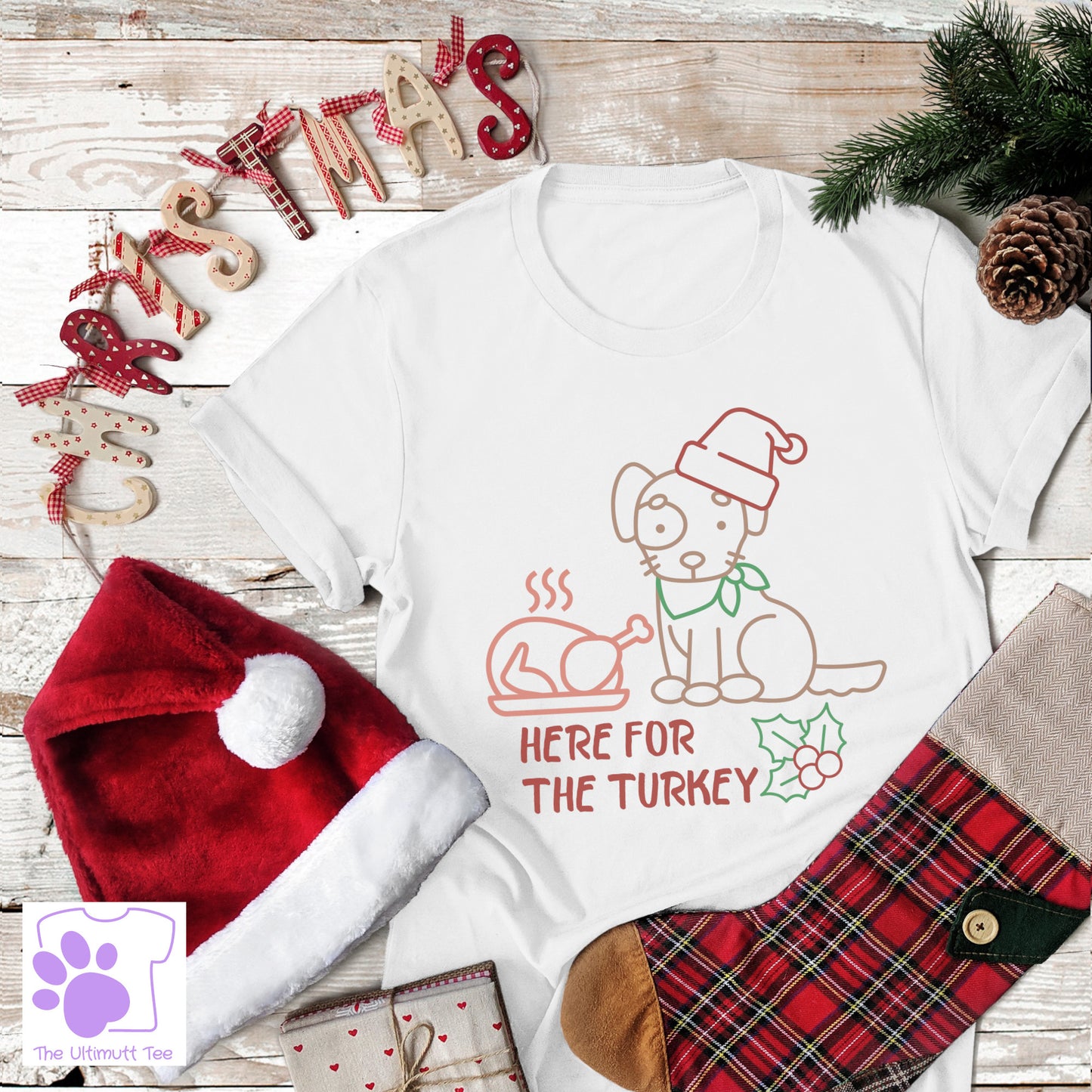 Cute Puppy Christmas Dog Lover T shirt Christmas Gift