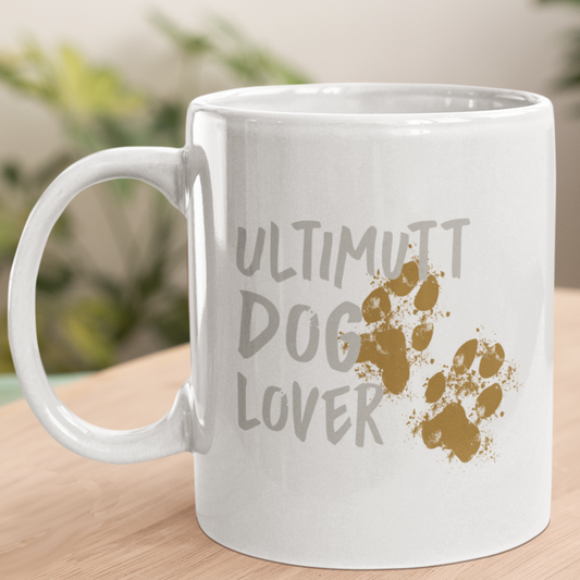 Muddy Paws Dog Lover Coffee Mug Dog Lover Mug Gift For Dog Owner