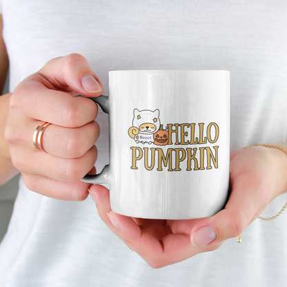 Halloween Pumpkin Mug Corgi Dog Lover Coffee Mug Dog Owner Gift