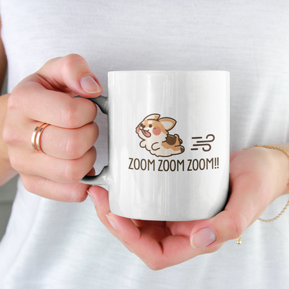 Zoomies Cute Puppy Dog Lover 11oz Coffee Mug