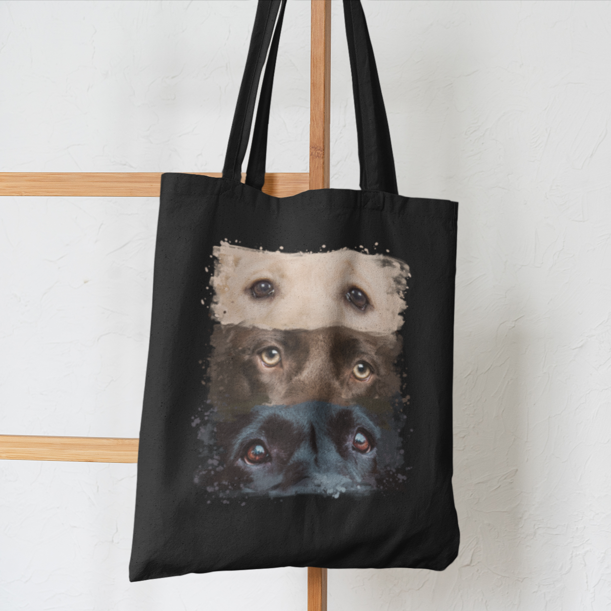 Labrador Eyes Painting Dog lover Tote Shoulder Bag