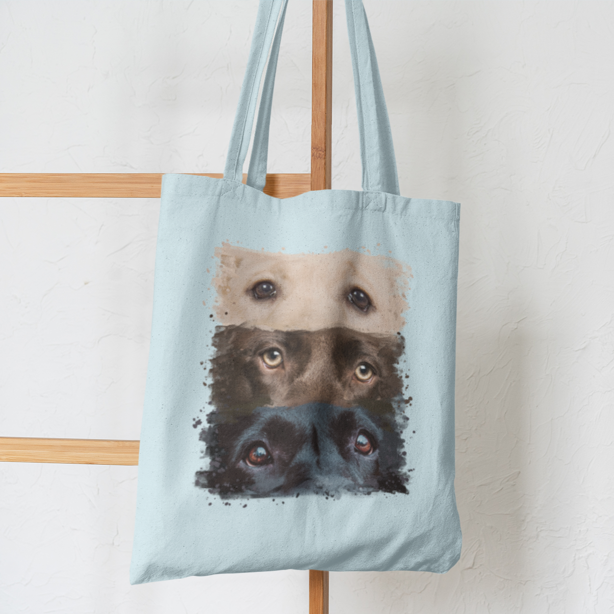 Labrador Eyes Painting Dog lover Tote Shoulder Bag